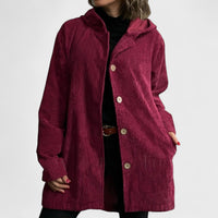Cordelia | Chaqueta de terciopelo con bolsillos