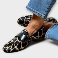 Leonor | Zapatillas de casa de leopardo
