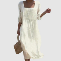 Yolanda | Vestido ligero de lino