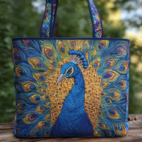 Bolso ilustrado | Pavo real
