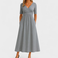 Elisa | Vestido de manga corta