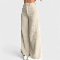 Rita | Pantalón de mujer de talle alto y pernera ancha