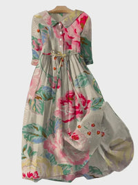 Vestido bohemio de flores