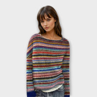 Manonin – cómoda y suave camiseta a rayas