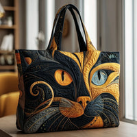 Bolso ilustrado | Gato místico