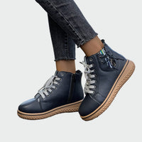 Botines ortopédicos de piel