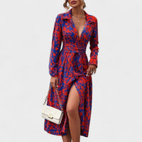 Camila | Vestido con estampado de leopardo