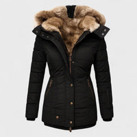 Marlene | Abrigo de invierno con relleno de pelo