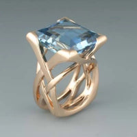 Clara | Anillo clásico con motivo de rosa