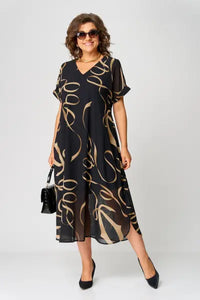 Paulina | Vestido estampado elegante