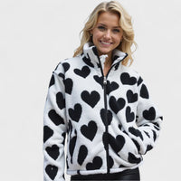 Catalina | Chaqueta reversible con corazones