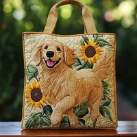 Bolso ilustrado | Golden retriever