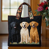 Bolso ilustrado | Tres labradores