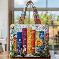 Bolso ilustrado | Biblioteca de flores