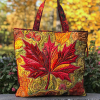 Bolso ilustrado | Arce al atardecer