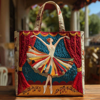 Bolso ilustrado | Bailarina elegante