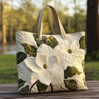 Bolso ilustrado | Lirios blancos elegantes