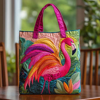 Bolso ilustrado | Flamenco arcoíris