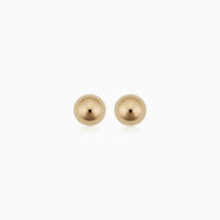 Sara | Pendientes círculo de oro de 18 quilates