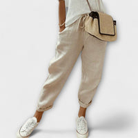 Bibiana | Pantalón de lino cómodo y con estilo