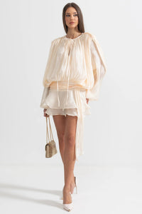 Luz | Vestido corto boho elegante