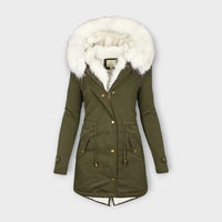 Ivana | Abrigo de invierno acolchado e impermeable
