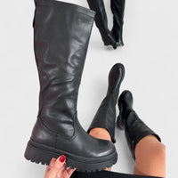 Carlota | Botas altas negras Anetta
