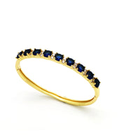 Valeria | Anillo macizo de oro de 14 quilates
