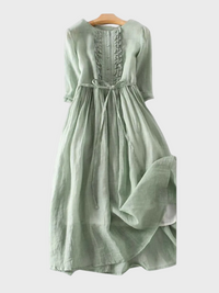 Vestido largo minimalista