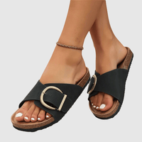 Teresa | Sandalias ortopédicas de terciopelo