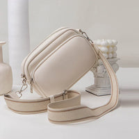 Bolso tejido cómodo con asas