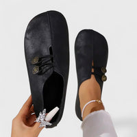 Lidia | Mocasines ortopédicos de mujer de ante suave