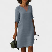 Edita | Vestido con escote en V