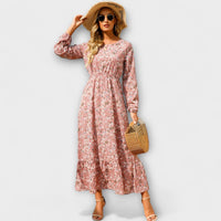 Carolina | Vestido largo boho de mujer de estilo elegante