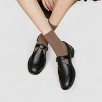 Ana | Zapatos ortopédicos Mary Jane de punta cuadrada