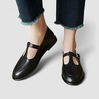 Camila | Zapatos ortopédicos Mary Jane de tacón bajo
