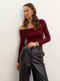 Clara | Top de un solo hombro