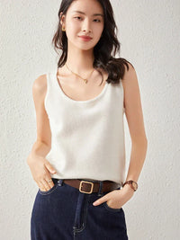 Ivana | Jersey de cachemir con cuello redondo