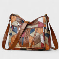 Solara | Bolso de piel con estampado de mosaico