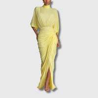 Diana | Vestido largo elegante amarillo