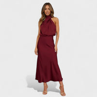 Dolores | Vestido de satén elegante