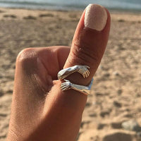 Begoña | Anillo ajustable de diseño trenzado