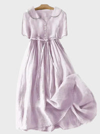 Vestido clásico abotonado