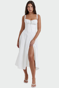 Vestido de verano con bustier