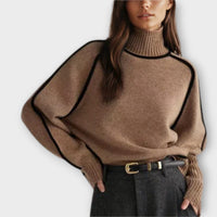 Emily – suéter de polo suave y elegante