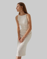 Marta | Vestido camisola texturizado