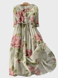 Vestido romántico de flores