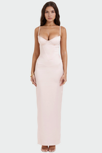 Vestido de satén