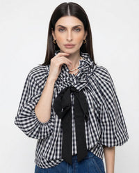 Belinda | Blusa de algodón abullonada