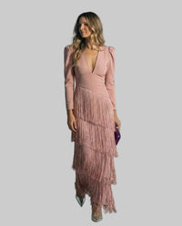 Andrea | Vestido elegante con fruncido